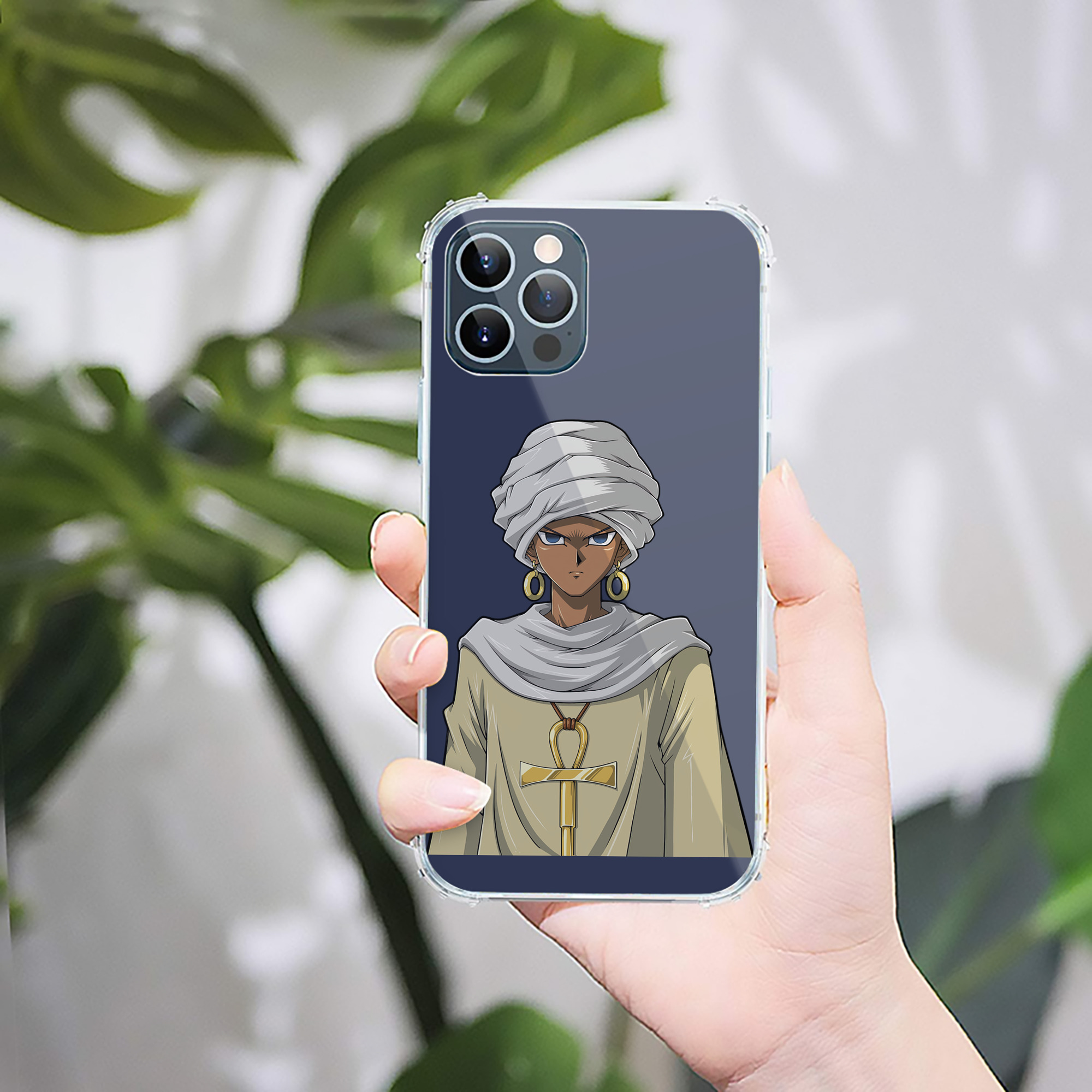 （画像用） 遊☆戯☆王 Yu-Gi-Oh! 【iPhone 12シリーズ対応】透明スマホケース（クリアソフトケース）
